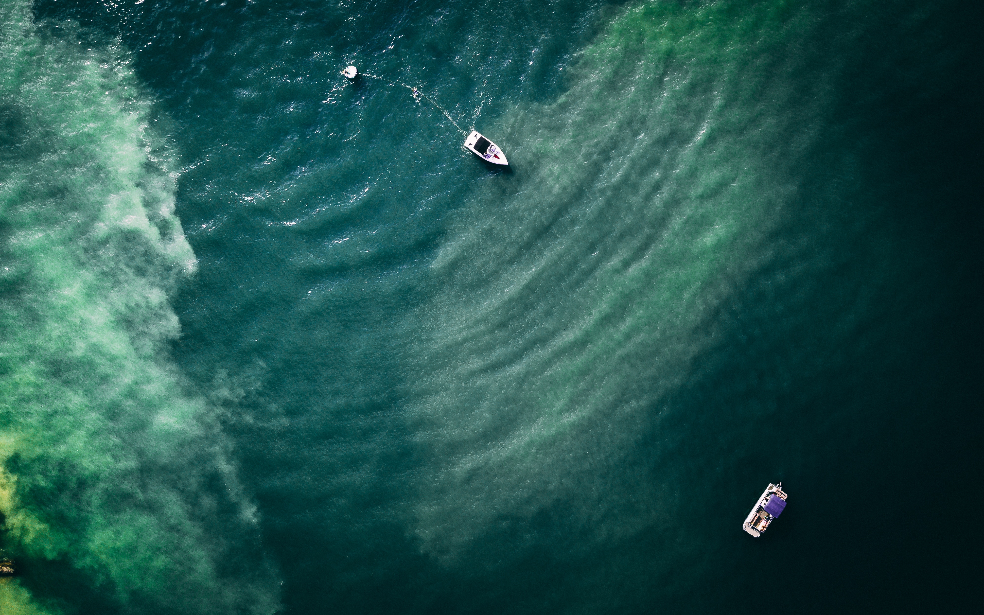 Ocean from above